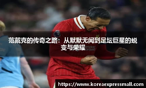 范戴克的传奇之路：从默默无闻到足坛巨星的蜕变与荣耀