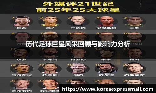 历代足球巨星风采回顾与影响力分析