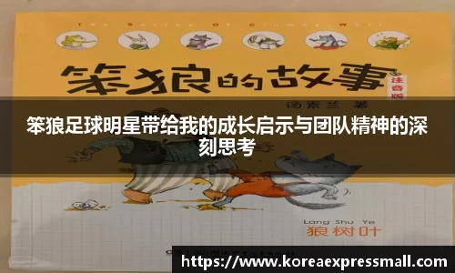 笨狼足球明星带给我的成长启示与团队精神的深刻思考